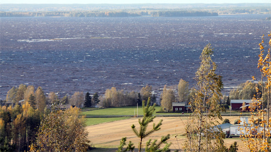 Lappajärvi lokakuussa 2015